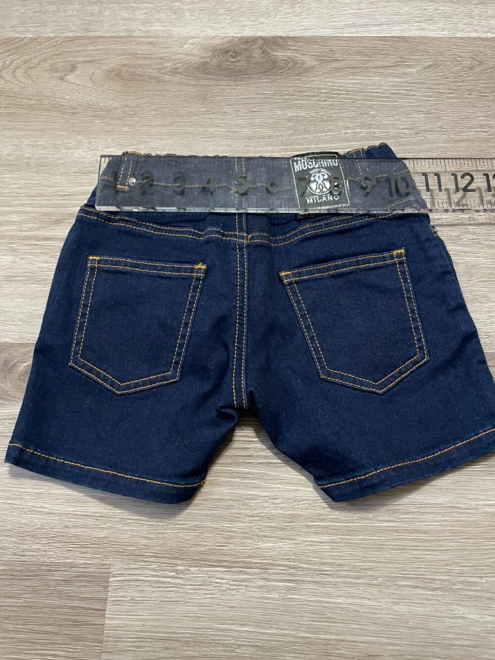 Denim Patches Shorts - Picture 8 of 12